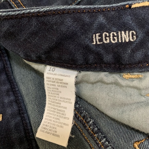 Dark Blue Jeggings - Picture 4 of 7